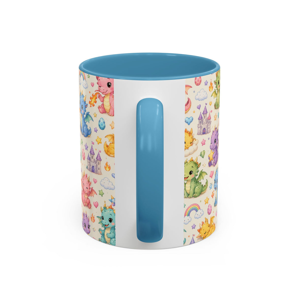 Accent Coffee Mug  (11/15 oz) - Baby Dragon Fantasy