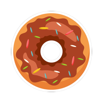 Kiss-Cut Stickers - MMMMmmm Big Doughnut Printify