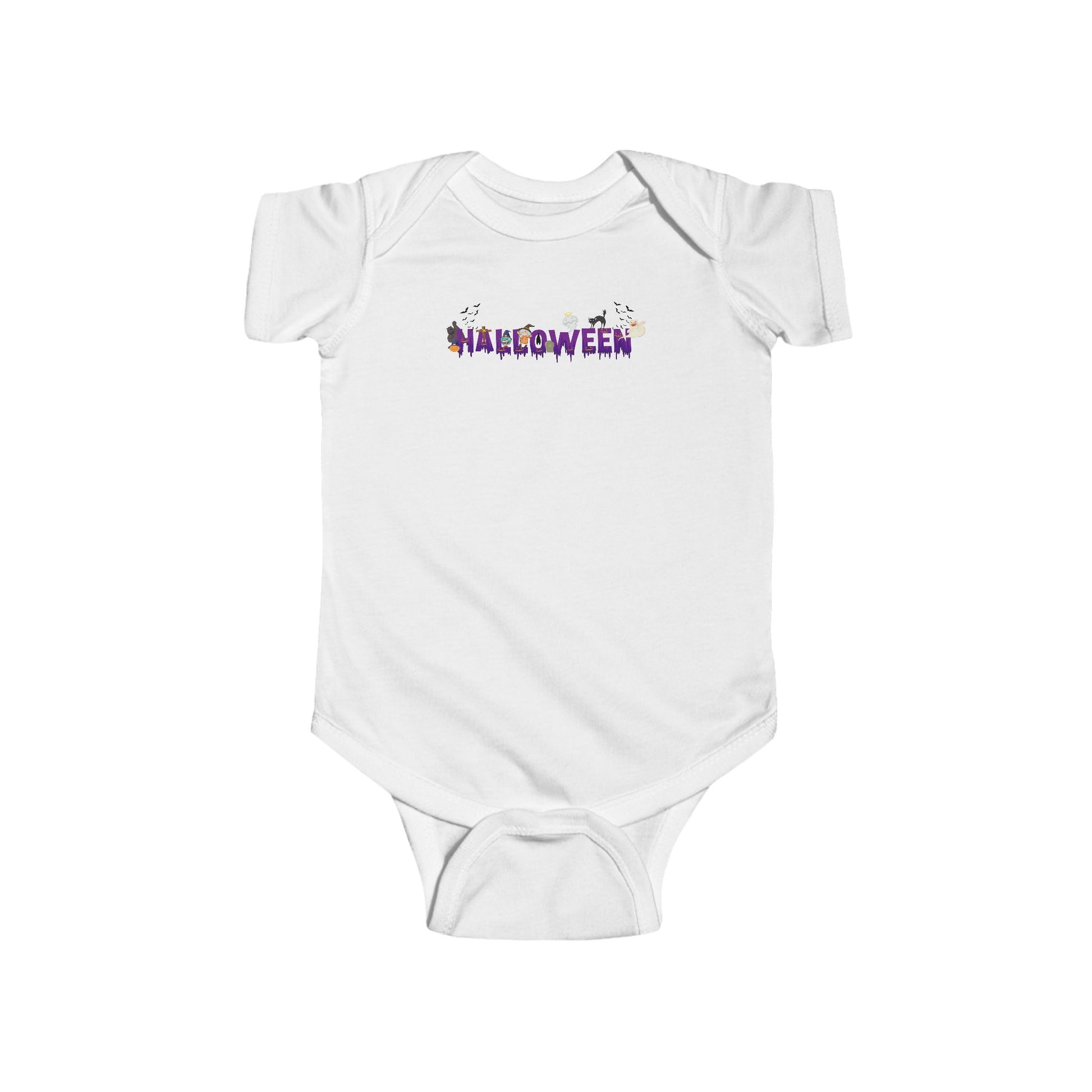Infant Bodysuit - Holloween word Printify