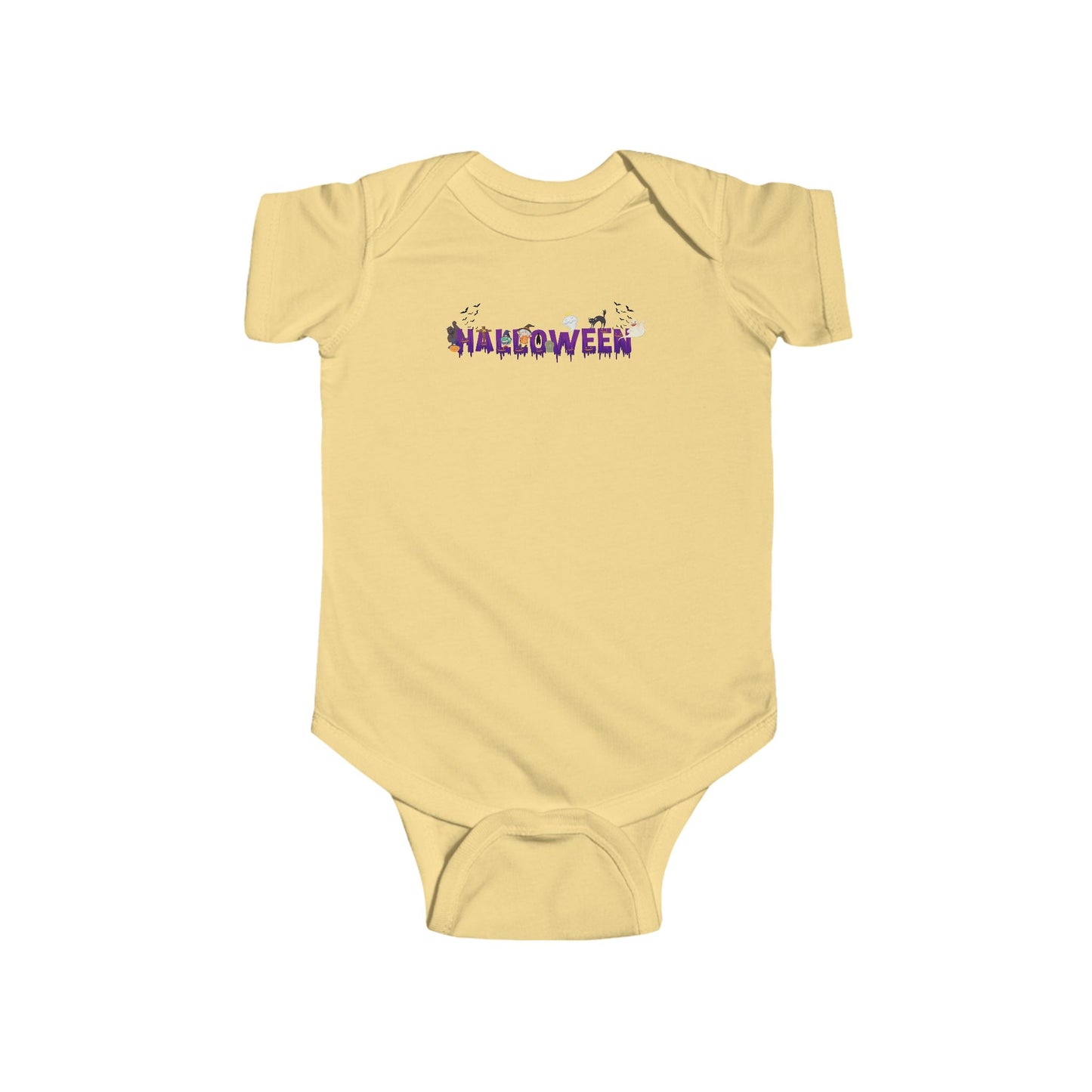 Infant Bodysuit - Holloween word Printify