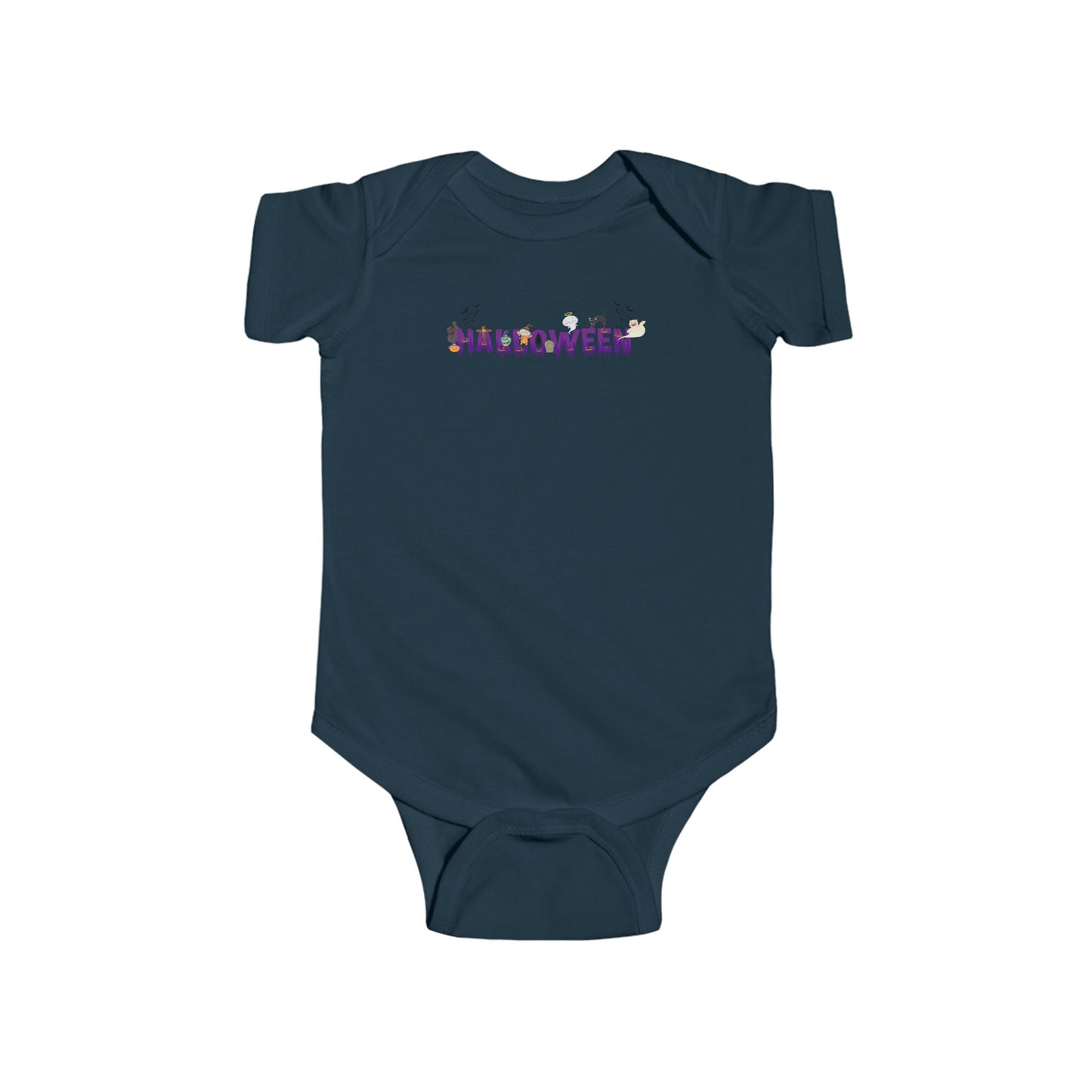Infant Bodysuit - Holloween word Printify