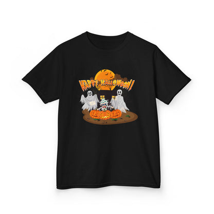 Kids Heavy Cotton™ Tee - Super kiddo with ghost - [[{"value":"Wonderwear Kid"}]]