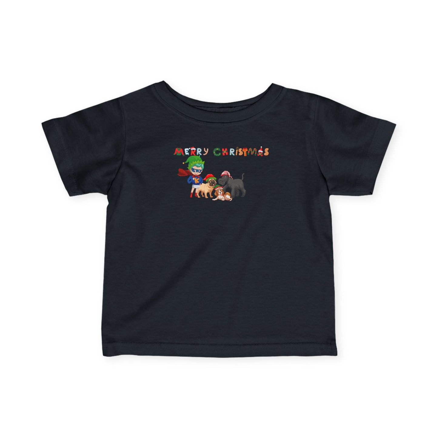 Infant Fine Jersey Tee - Super kiddo woith pet friends - [[{"value":"Wonderwear Kid"}]]