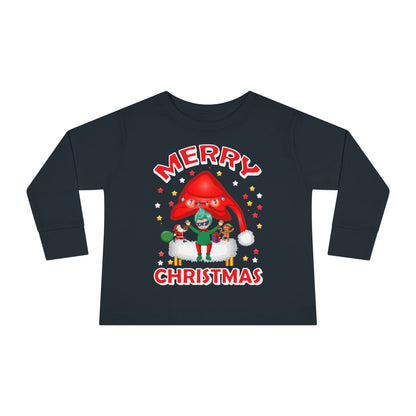 Toddler Long Sleeve Tee - Merry christmas - [[{"value":"Wonderwear Kid"}]]