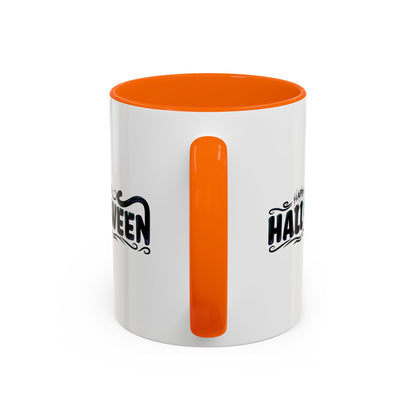 Accent Coffee Mug - Happy halloween by super kiddo Printify