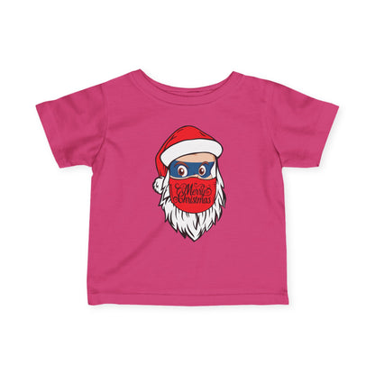 Infant Fine Jersey Tee - Santa Super kiddo - [[{"value":"Wonderwear Kid"}]]