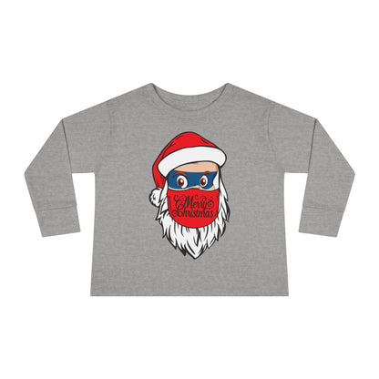 Toddler Long Sleeve Tee - Santa Super kiddo - [[{"value":"Wonderwear Kid"}]]