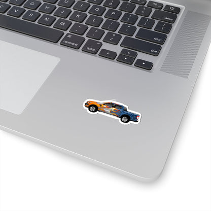 Kiss-Cut Stickers - Pick up car Printify