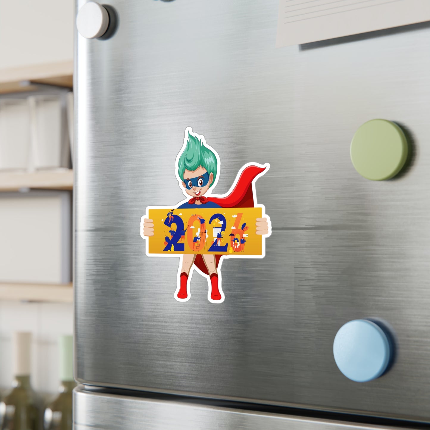 Christmas Kiss-Cut Vinyl Decals – 2026