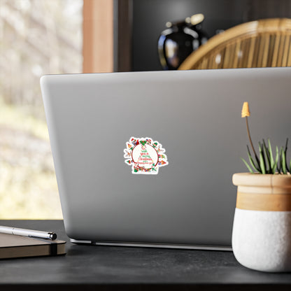 Christmas Kiss-Cut Vinyl Decals – We wish you a merry christmas - [[{"value":"Wonderwear Kid"}]]