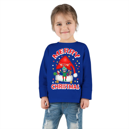 Toddler Long Sleeve Tee - Merry christmas - [[{"value":"Wonderwear Kid"}]]