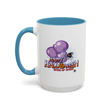 Accent Coffee Mug - Happy holloween - spider kiddo - [[{"value":"Wonderwear Kid"}]]