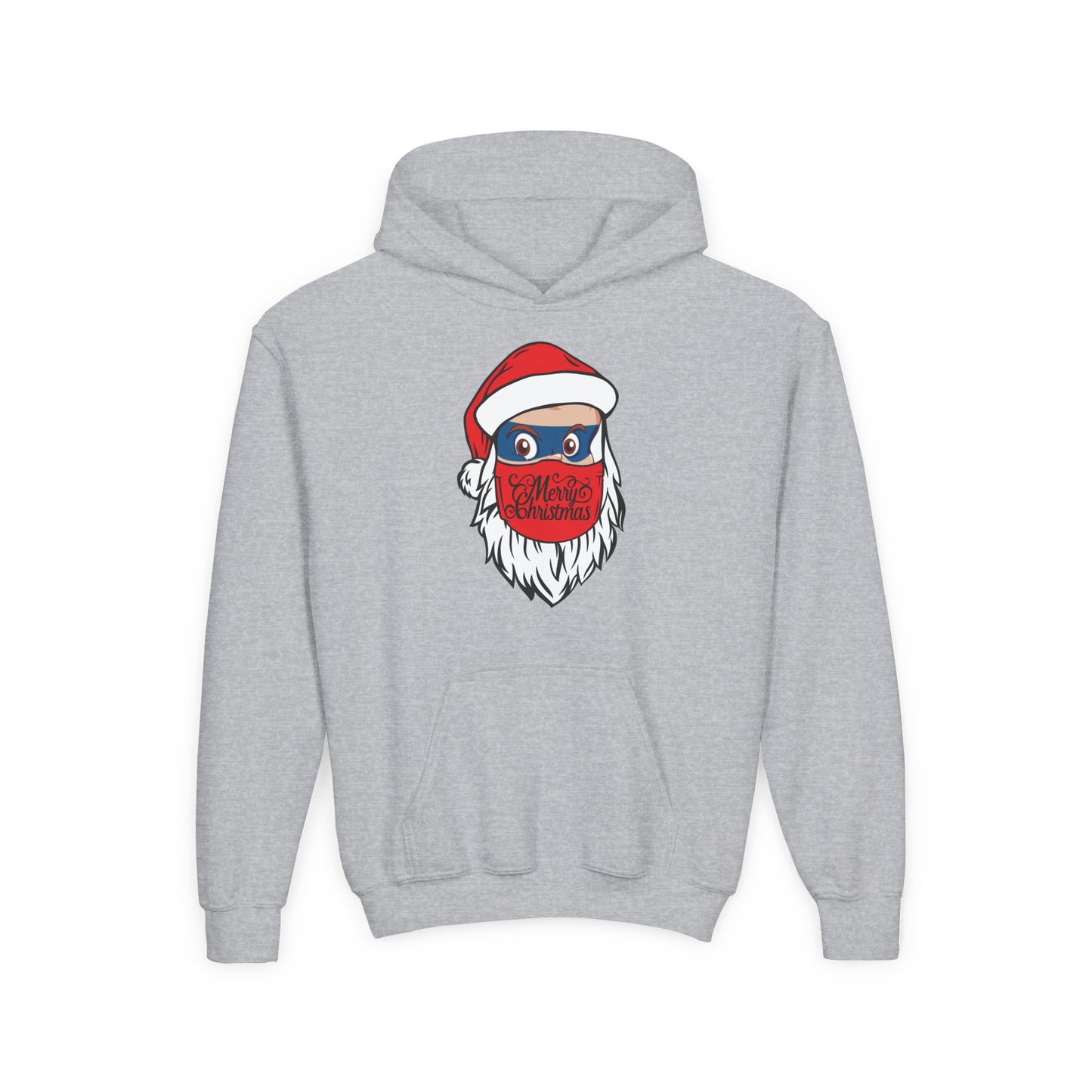 Youth Heavy Blend Hooded Sweatshirt - Santa Super kiddo - [[{"value":"Wonderwear Kid"}]]