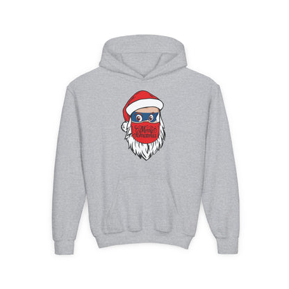 Youth Heavy Blend Hooded Sweatshirt - Santa Super kiddo - [[{"value":"Wonderwear Kid"}]]