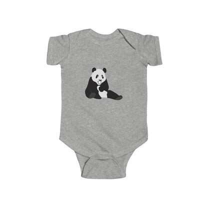 Baby Laughing Panda Bodysuit - Infant Onesie Printify