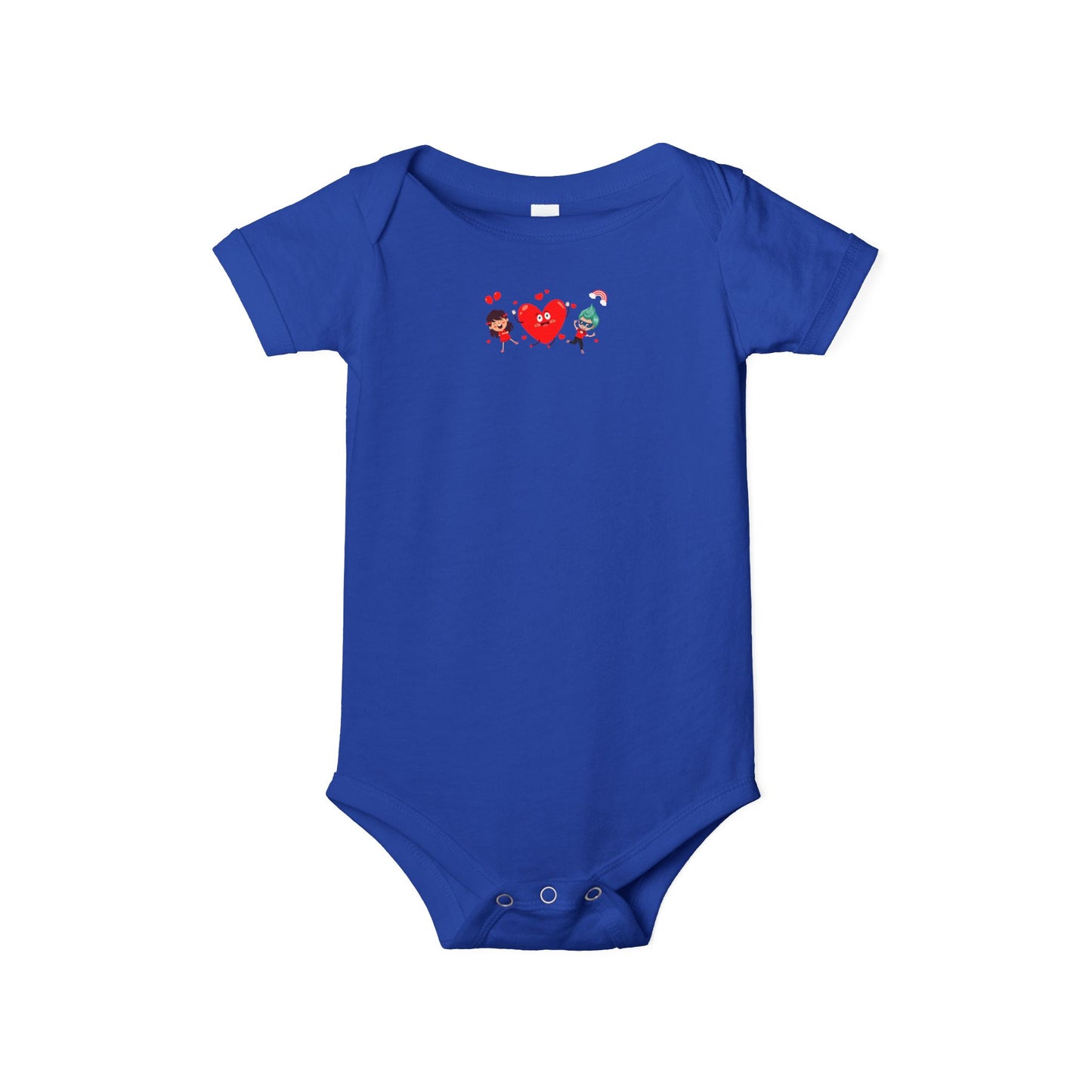 Infant Jersey One Piece - Valentines - Super kiddo and girl friend - [[{"value":"Wonderwear Kid"}]]