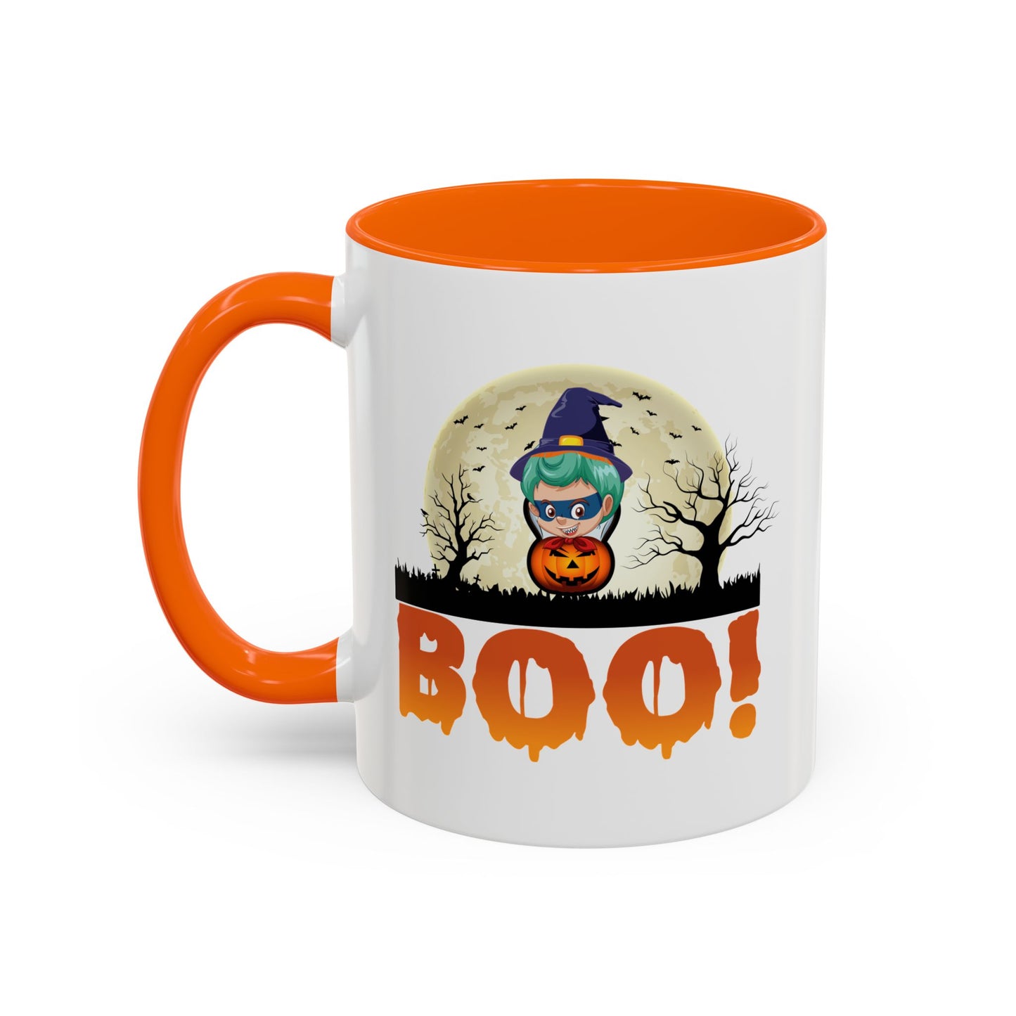 Accent Coffee Mug - Boo