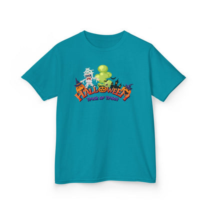 Kids Heavy Cotton™ Tee - Trick or Treat - [[{"value":"Wonderwear Kid"}]]