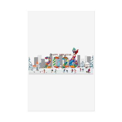 Rolled Posters - Happy 2026 - [[{"value":"Wonderwear Kid"}]]