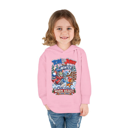 Toddler Hoodie — Tom and Jerry’s Cozy Winter Adventure