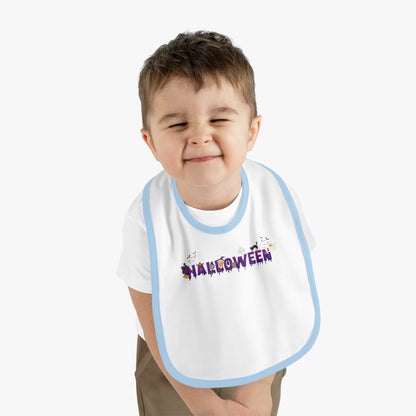 Baby Bib - Holloween word Printify