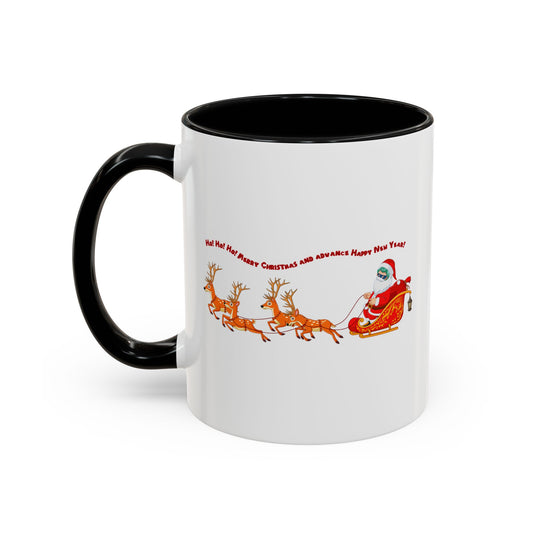 Accent Coffee Mug - Santa kiddo