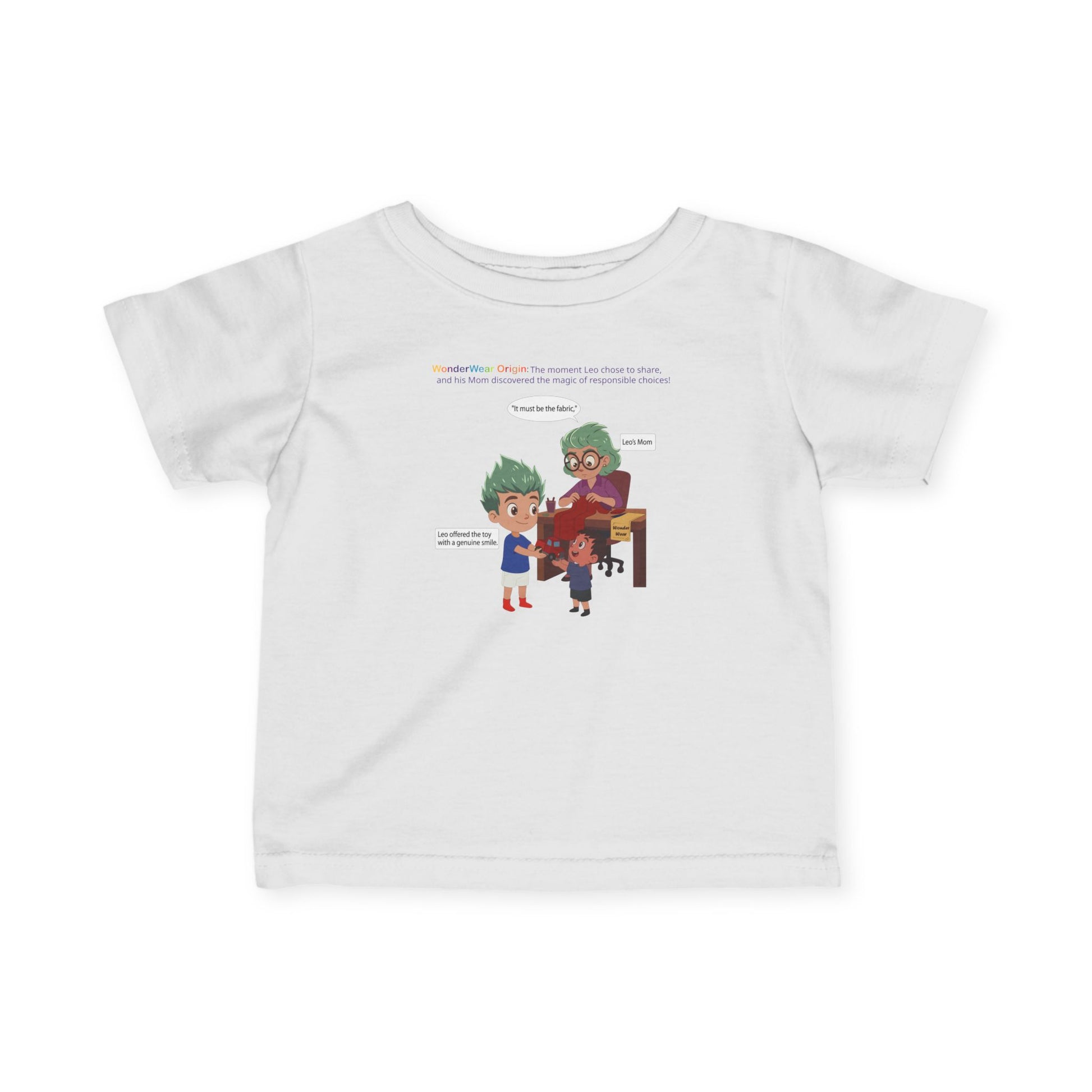 Infant Fine Jersey Tee - WonderWear Origin - [[{"value":"Wonderwear Kid"}]]