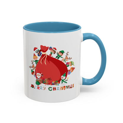 Accent Coffee Mug - Super kiddo and big christmas gift - [[{"value":"Wonderwear Kid"}]]