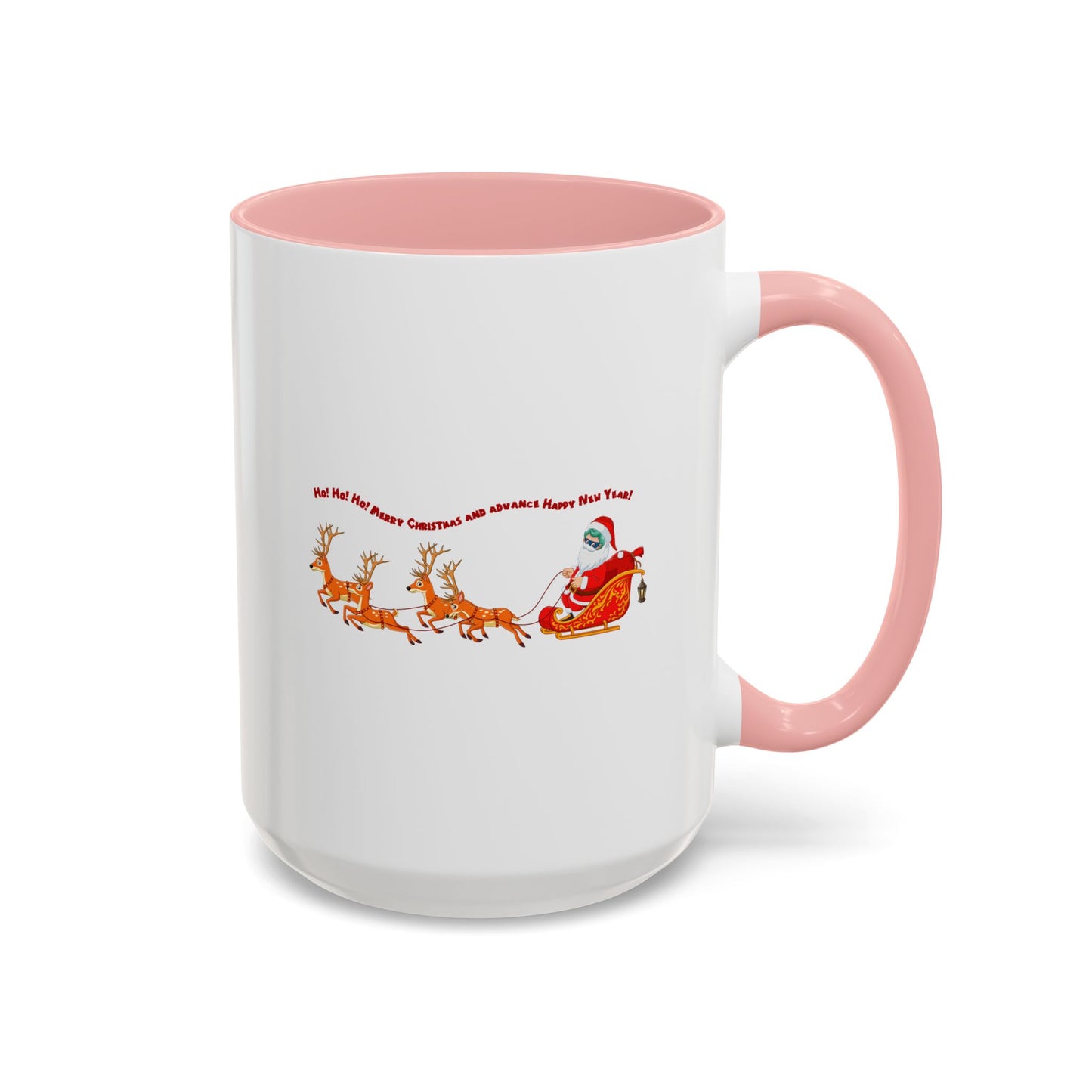 Accent Coffee Mug - Santa kiddo