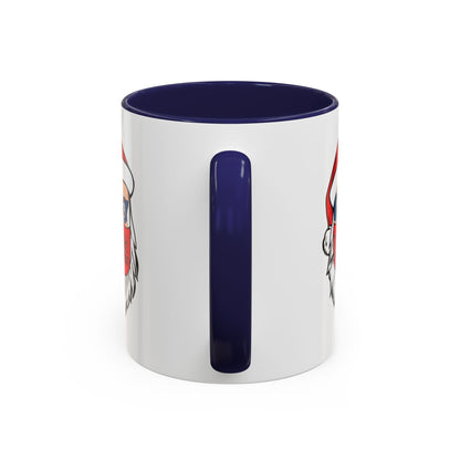 Accent Coffee Mug - Santa Super kiddo - [[{"value":"Wonderwear Kid"}]]