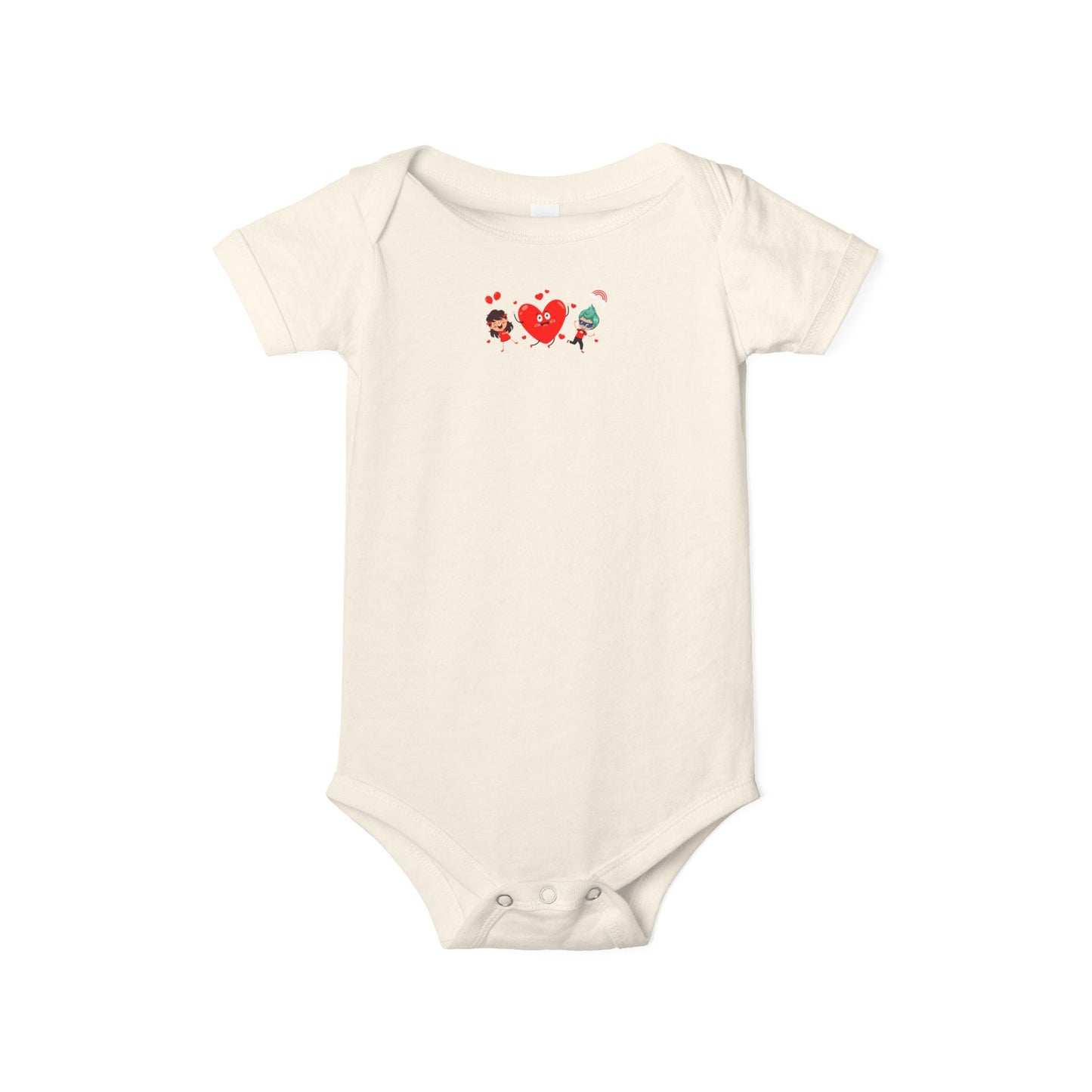 Infant Jersey One Piece - Valentines - Super kiddo and girl friend - [[{"value":"Wonderwear Kid"}]]