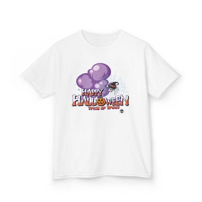 Kids Heavy Cotton™ Tee - Happy holloween - spider kiddo - [[{"value":"Wonderwear Kid"}]]