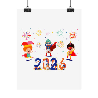 Rolled Posters - Super kiddo and other hero - [[{"value":"Wonderwear Kid"}]]