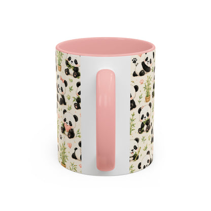 Accent Coffee Mug  (11/15 oz) - baby pandas