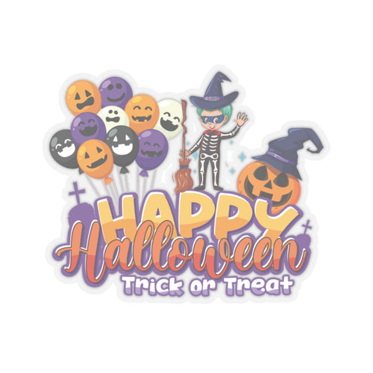 Kiss-Cut Stickers - Happy halloween trick or treat - [[{"value":"Wonderwear Kid"}]]