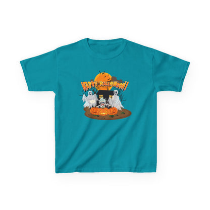 Kids Heavy Cotton™ Tee - Super kiddo with ghost - [[{"value":"Wonderwear Kid"}]]