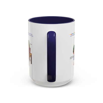 Accent Coffee Mug - WonderWear Origin - [[{"value":"Wonderwear Kid"}]]