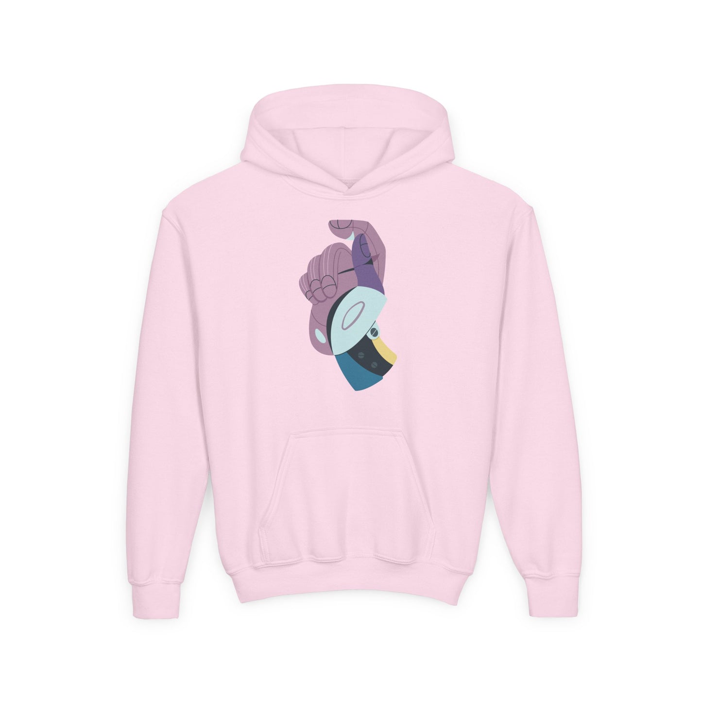 Youth Heavy Blend Hooded Sweatshirt - Hand
