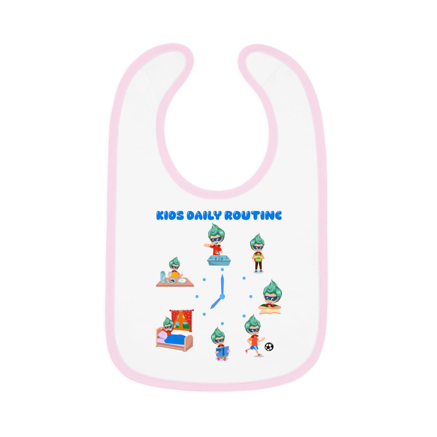 Baby Bib - Super kiddo daily routine