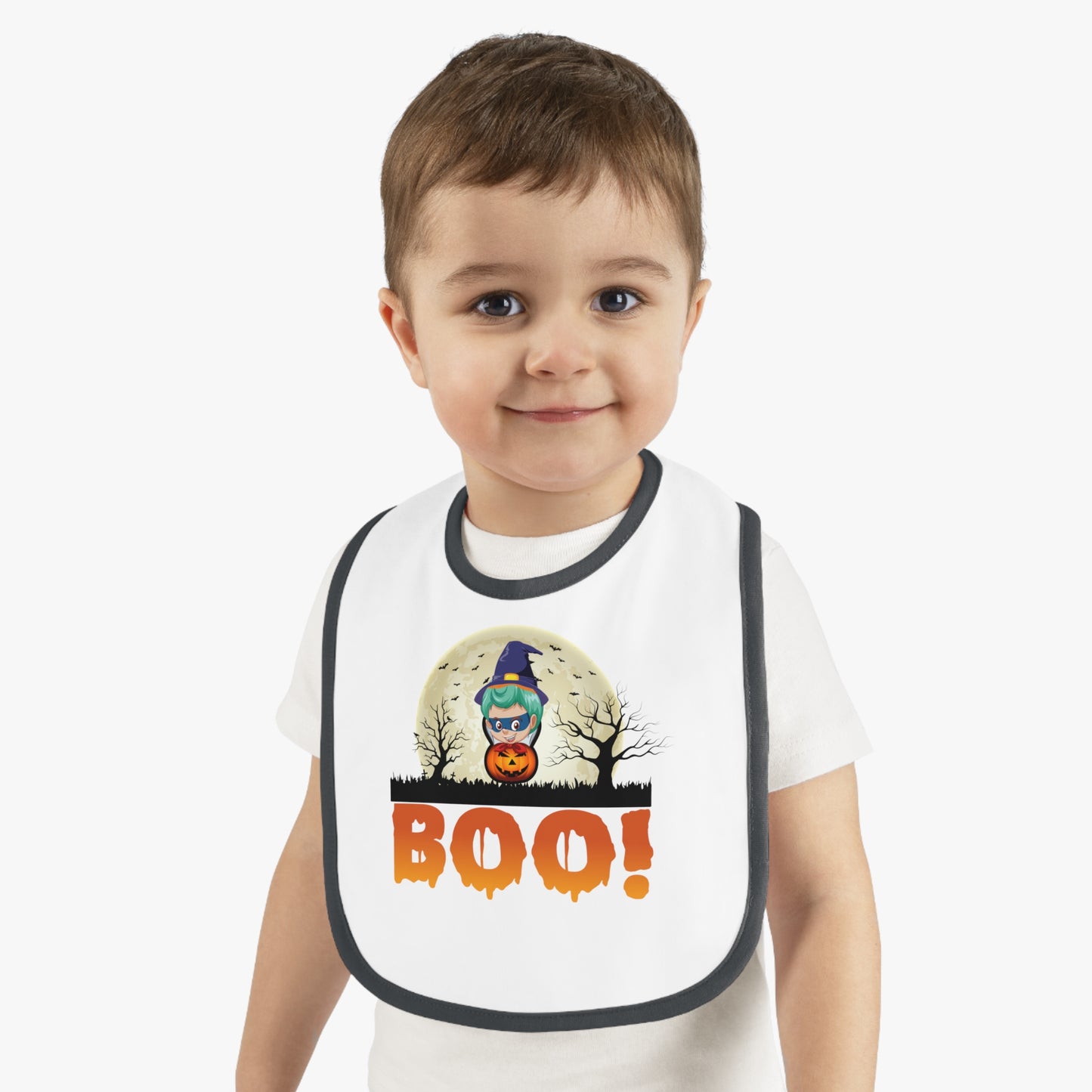 Baby Bib - Boo