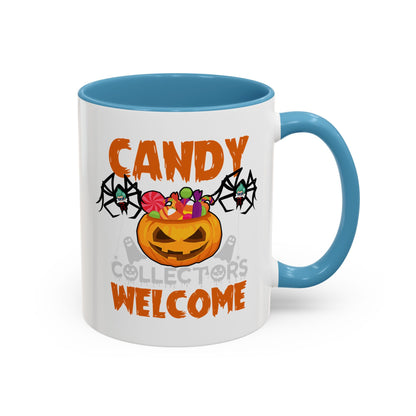 Accent Coffee Mug - Candy collectors by super kiddo Printify