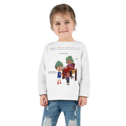 Toddler Long Sleeve Tee - WonderWear Origin - [[{"value":"Wonderwear Kid"}]]
