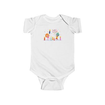 Infant Bodysuit - Super kiddo lighting fireworks - [[{"value":"Wonderwear Kid"}]]