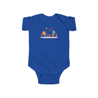Infant Bodysuit - Super kiddo lighting fireworks - [[{"value":"Wonderwear Kid"}]]