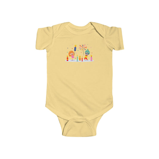 Infant Bodysuit - Super kiddo lighting fireworks - [[{"value":"Wonderwear Kid"}]]