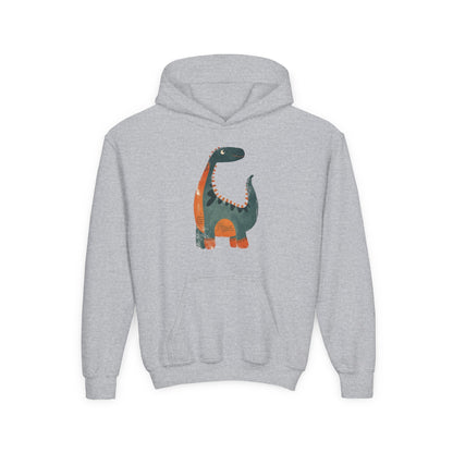 Kids Whimsical Dinosaur Hoodie Printify