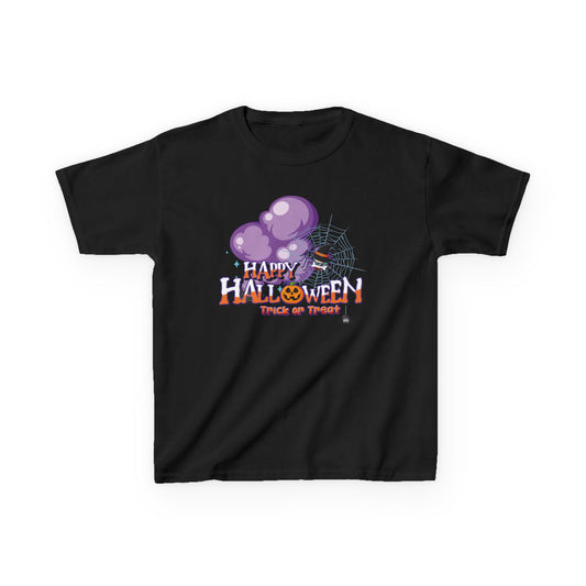 Kids Heavy Cotton™ Tee - Happy holloween - spider kiddo - [[{"value":"Wonderwear Kid"}]]