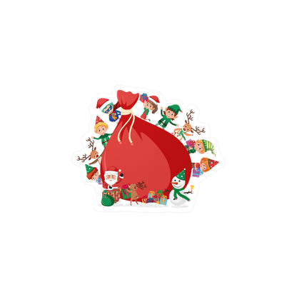 Christmas Kiss-Cut Vinyl Decals – Super kiddo and big gift - [[{"value":"Wonderwear Kid"}]]
