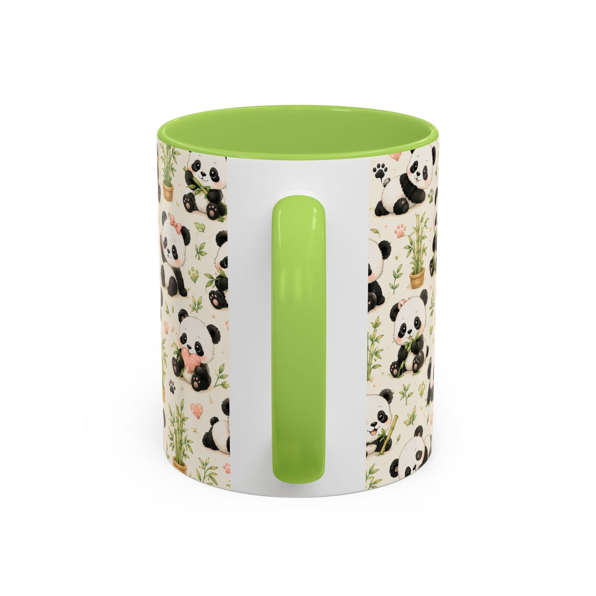 Accent Coffee Mug  (11/15 oz) - baby pandas