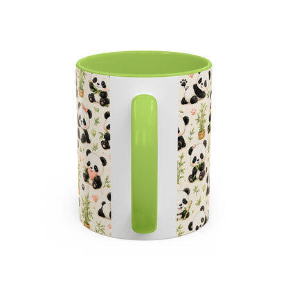 Accent Coffee Mug  (11/15 oz) - baby pandas